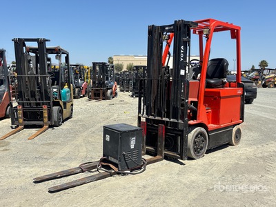 2013 Toyota 8FBCU25 4000 lb Electric Forklift