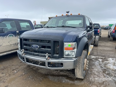 2009 Ford F-550 XL 4x4 Crew Cab Autocarro cabina e telaio