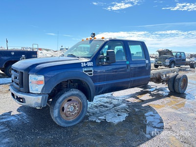 2009 Ford F-550 XL 4x4 Crew Cab الكابينة والهيكل (Inoperable)