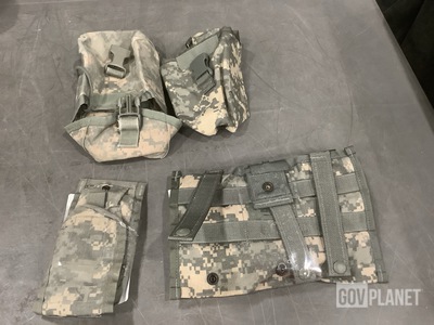 (117) M4 Three Mag pouches, (319) M4 Two Mag Pouches & Assorted Items