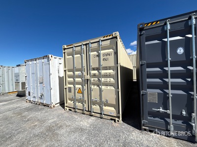 2025 40 ft High Cube Storage Container