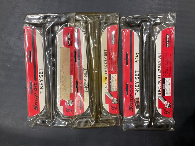 (43) Snap-On GAW-1900A T-Key Sets