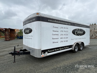 2015 Cargo Mate Blazer 20 ft T/A Enclosed Trailer