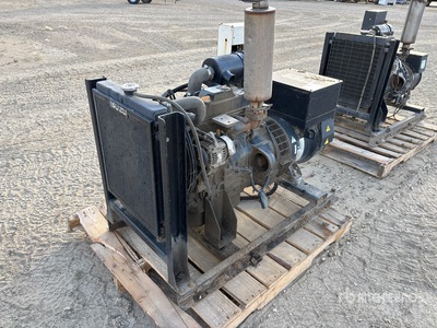 Stamford PI144E1 21 kW Skid-Mounted Generatore