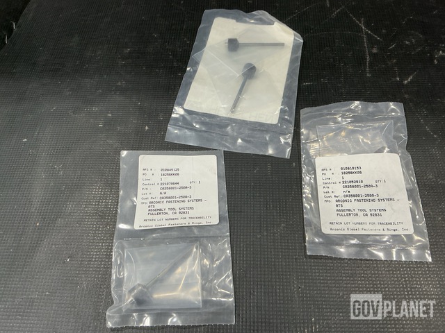 (4) Arconic Fastening 010845125 Tool Components