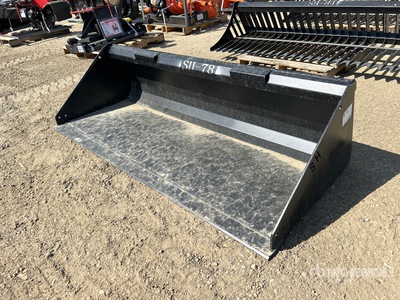 2025 78 in スキッドステア用バケット (Unused)