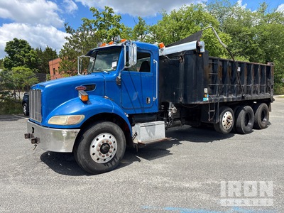 2007 Peterbilt 335 8x4 Tri/A Dump Truck