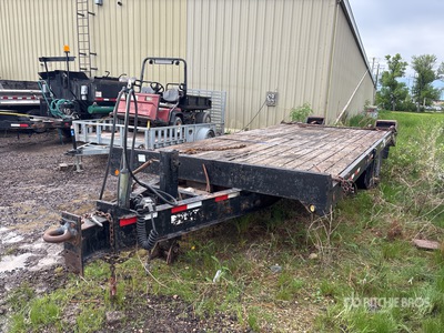 Homemade 19 ft T/A Equipment Trailer
