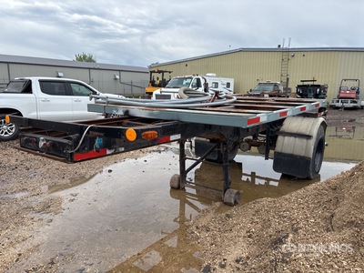 Homemade S/A flat frame for tank Water Tank Trailer