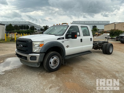 2016 Ford F-550 XL 4x4 Crew Cab Cabina y chasis