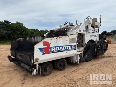 Roadtec RP190E Wheel Asphalt Paver