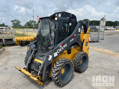 2019 John Deere 318G Skid Steer Loader