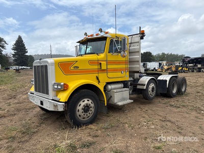 1998 Peterbilt 378 8x4 Tri/A Day Cab Truck Tractor