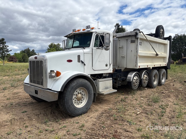 2005 Peterbilt 357 12x4 Quad/A Dump Truck