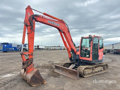 2011 Kubota KX080-3 Tracked Excavator