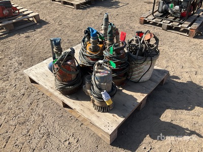 Quantity of (6) Electric Pompe Submersible