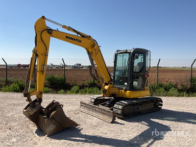 2016 Komatsu PC55MR-3 Mini Excavator