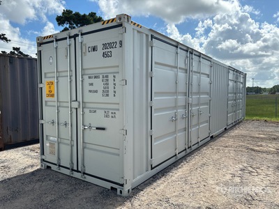 2026 40 ft High Cube Multi-Door Contenedor de almacenamiento