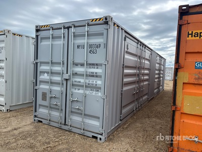 2025 40 ft High Cube Multi-Door Storage Container