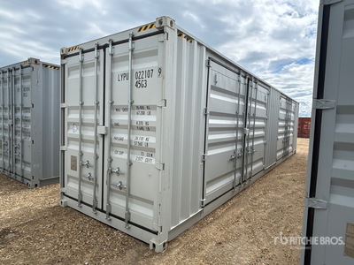 2025 40 ft High Cube Multi-Door Storage Container