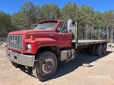 1996 GMC TopKick LoPro 4x2 Camion à Plateau
