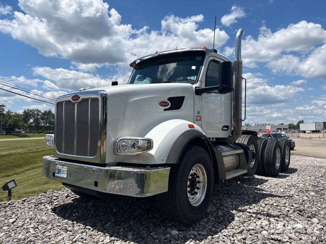 2023 Peterbilt 567 8x4 Tri/A Day Cab Truck Tractor