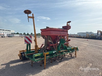 1992 Kuhn Accord Semoir A Dent 4 m 3-Point 2000 Perrein Novaflex Cultivator Air Seeder