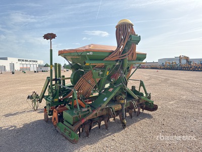 Amazone Airstar Progress Combine De Semis 3 m 3-Point Amazone KG302 Harrow Power Air Seeder