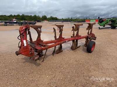 1995 Demblon Charrue Portee 4 Corps 3-Point 4 Bottom Reversible Plow