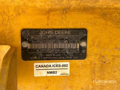 2018 John Deere 544KII Wheel Loader