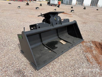 2025 Haener HHG8240-00A 2350 mm Hydraulic Tilting Godet Orientable Hydraulique Cazo para excavadora