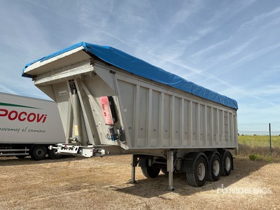 2002 Tisvol SVAL-3E Tri/A Aluminum Tipping Trailer