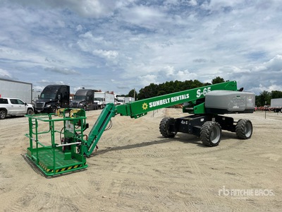 2018 Genie S-65 4WD Diesel Telescopic Boom Lift