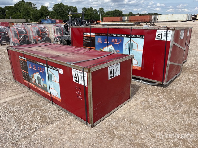 Hills 40 ft x 80 ft x 24 ft Storage Building