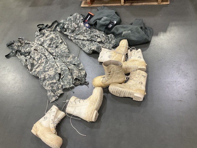 (27) Pairs of Cold Weather Trousers, (3) Parka Liners & Assorted Items