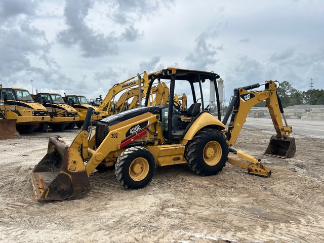 2008 Cat 420E 4x4 Backhoe Loader