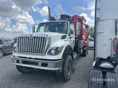 2008 International 7600 6x4 Vacuum Tanker Truck