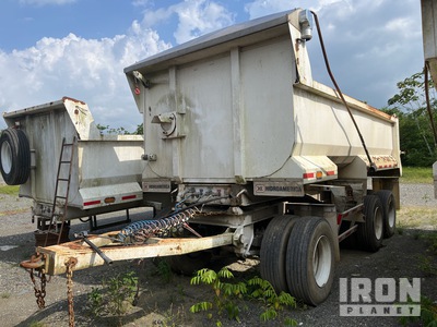 2024 Hidroamerica HAVRT133 19 ft Tri/A Spread Axle Remolque de Volteo / Remolque banera