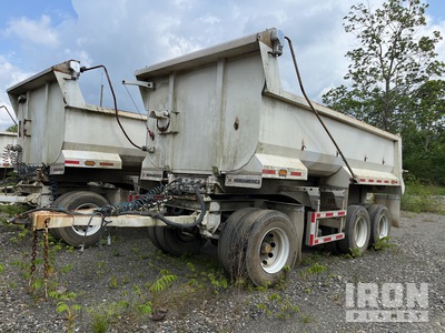 2024 Hidroamerica HAVRT133 19 ft Tri/A Spread Axle Remolque de Volteo / Remolque banera
