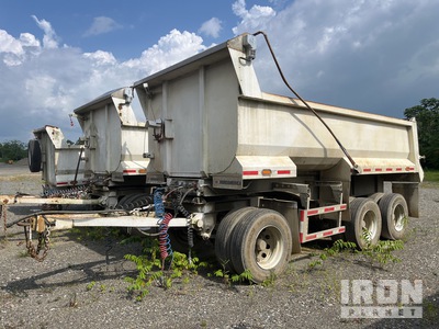 2024 Hidroamerica HAVRT133 19 ft Tri/A Spread Axle Remolque de Volteo / Remolque banera