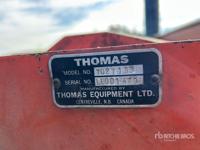 1987 Thomas 133 Skid Steer Loader