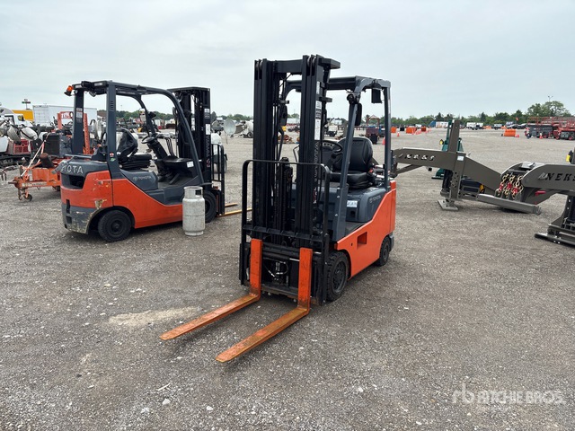 2023 Toyota 50-8FGCU18 3000 lb Pneumatic Tire Forklift