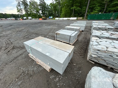 Quantity of (6) Pallets of 6 in Thermal Bluestone Steps