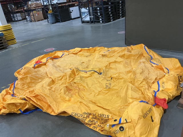 (3) 66380-101 Inflatable Life Rafts