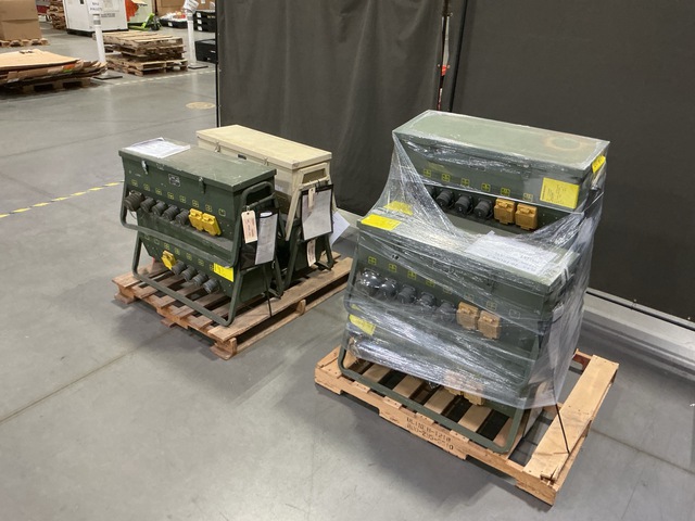 (9) Assorted Power Distribution Panels