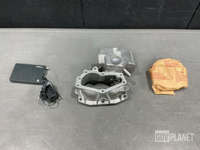 (11) Round Plain Nuts, (1) Mechanical Drive Housing & Assorted Items