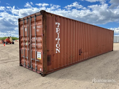 40 ft High Cube Contenedor de almacenamiento