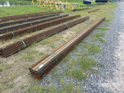 Quantity of (12) 2025 Kit Containers STEEL 2in x 3in x 24ft Rectangular Tubing