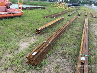 Quantity of (12) 2025 Kit Containers STEEL 2in x 3in x 24ft Rectangular Tubing