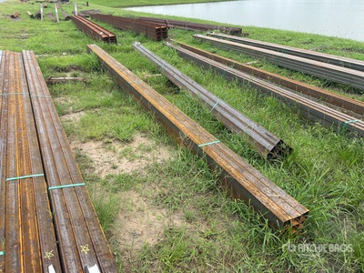 Quantity of 2025 Kit Containers 3 in x 22 ft Steel Square Tubing その他 - 店舗 & 倉庫 (Unused)